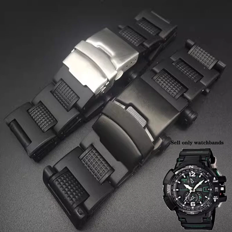 Пластиковый ремешок для часов Casio g-shock GA-1000 1100 GW-4000 GW-A1100 A1000, черный качественный мужской спортивный ремешок для часов, браслет
Пластиковый ремешок для часов Casio g-shock GA-1000 1100 GW-4000 GW-A1100 A1000, черный качественный мужской спортивный ремешок для часов, браслет