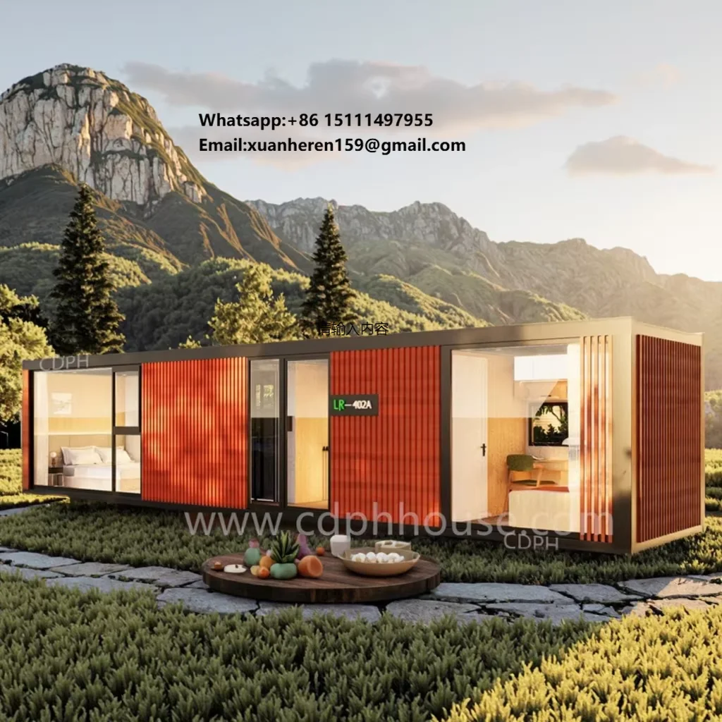 Prefab Villa House 40ft Container Homes Luxury Houses Multi Stories Modular Home with 3 Bedroom 2 Bath
Prefab Villa House 40ft Container Homes Luxury Houses Multi Stories Modular Home with 3 Bedroom 2 Bath