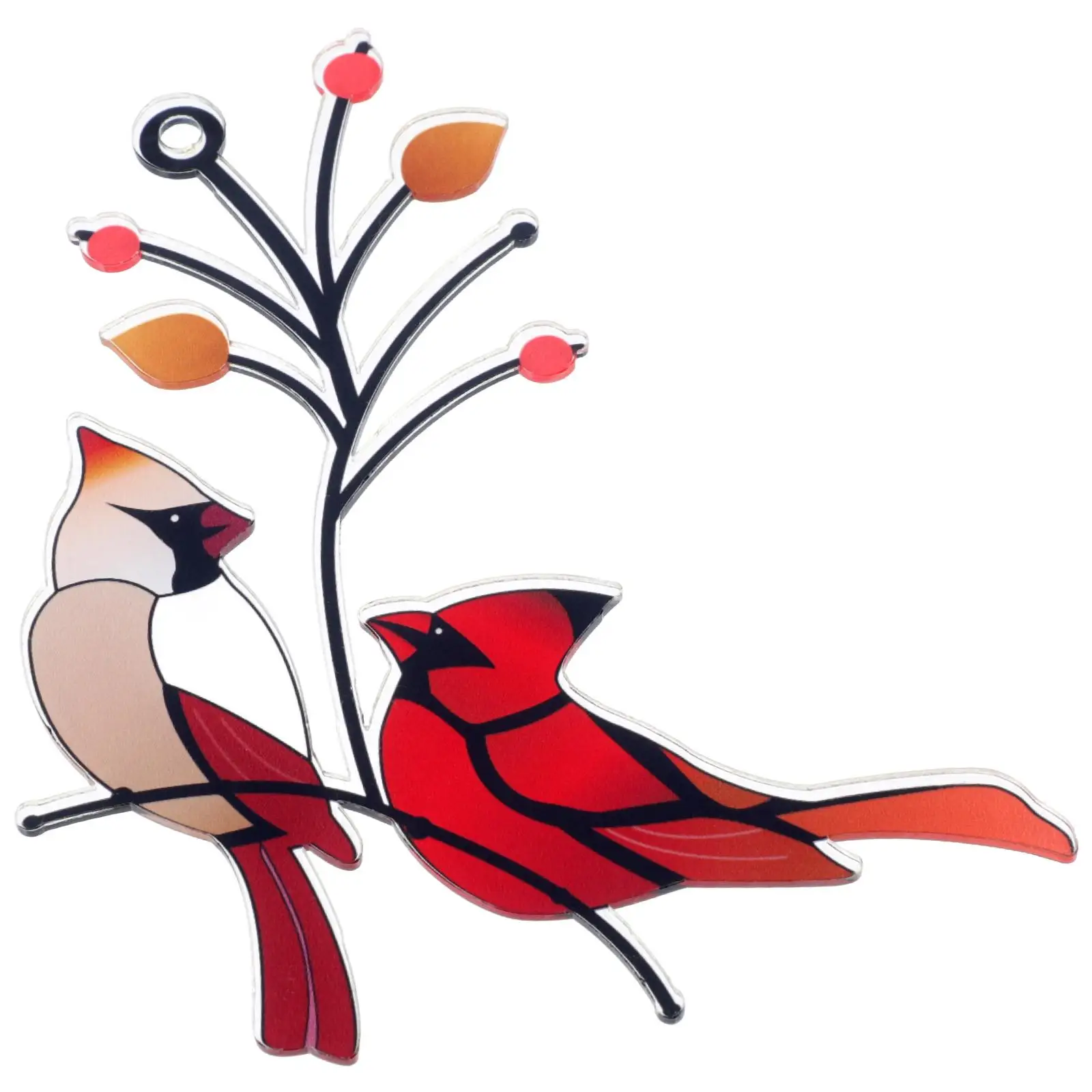 Red Bird Decor Stained Outdoor Wall nament for Wall Craft Window Display Fence Gate
Red Bird Decor Stained Outdoor Wall nament for Wall Craft Window Display Fence Gate