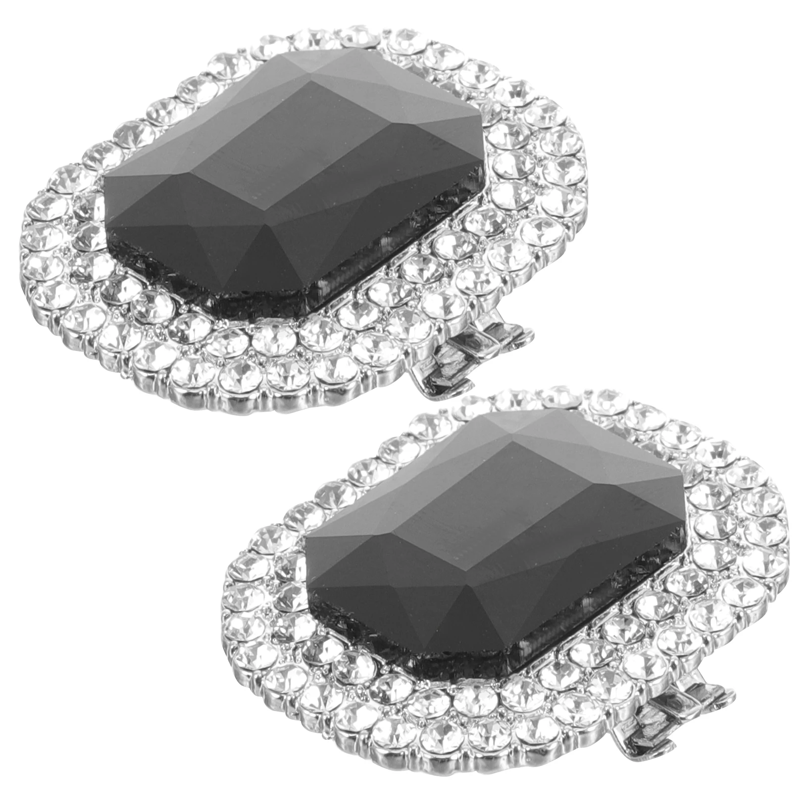 1 Pair Detachable Shoe Flowers Rhinestone Decorations for Wedding Bridal Pumps Black Crystal White Toe Clips Accessories
1 Pair Detachable Shoe Flowers Rhinestone Decorations for Wedding Bridal Pumps Black Crystal White Toe Clips Accessories