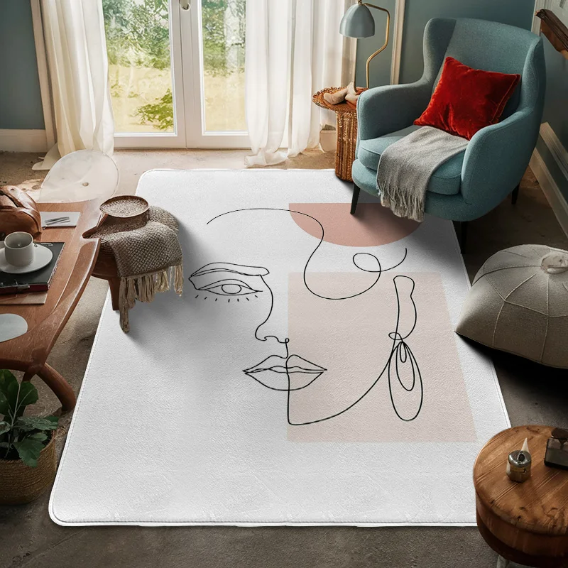 Home Dust Mat Morandi Color Large Floor Mat Abstract Art Figure Non-slip Cafe Living Room Dual-use kitchen rug 80x120cm
Home Dust Mat Morandi Color Large Floor Mat Abstract Art Figure Non-slip Cafe Living Room Dual-use kitchen rug 80x120cm