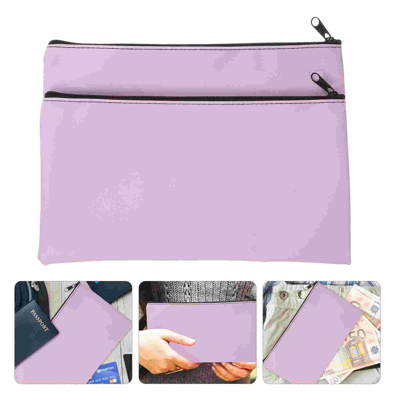 2 Pcs Coin Pouch Pu Bill Bag Cash Deposit Storage 2pcs Packed Navy Blue Zipper Bank Bags
2 Pcs Coin Pouch Pu Bill Bag Cash Deposit Storage 2pcs Packed Navy Blue Zipper Bank Bags
