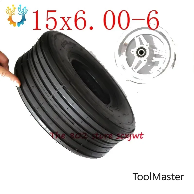【2026】Size 15x6.00-6 Straight Rib Lawn & Garden Tire Wheels 15X6-6 Inch 168CC Karting Go Kart Motorcycle Wheel Rim With Tubeless
【2026】Size 15x6.00-6 Straight Rib Lawn & Garden Tire Wheels 15X6-6 Inch 168CC Karting Go Kart Motorcycle Wheel Rim With Tubeless