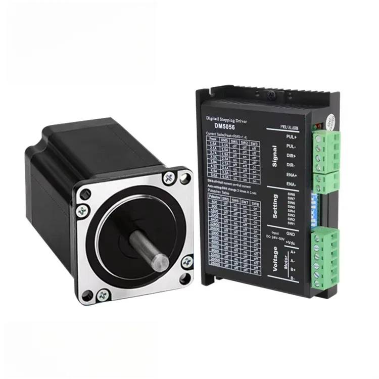 DM5056 stepper driver 32-bit DSP subdivision 1-512 digital cnc stepper motor driver kit nema 23 mini stepper motor driver
DM5056 stepper driver 32-bit DSP subdivision 1-512 digital cnc stepper motor driver kit nema 23 mini stepper motor driver