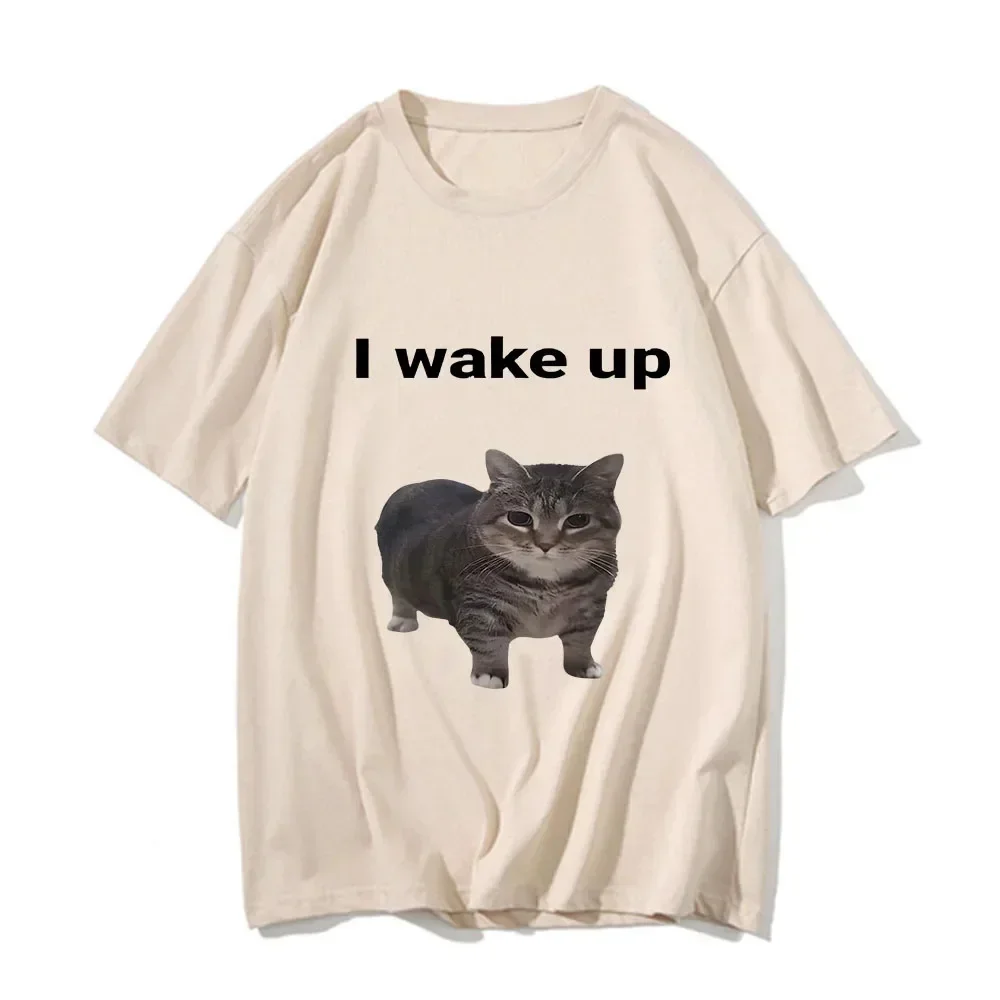 Cute Cat L Wake Up T Shirts Funny Cool Classic Men/Women Clothes Harajuku Aesthetic Tshirt Vintage Unisex Streetwear Tees
Cute Cat L Wake Up T Shirts Funny Cool Classic Men/Women Clothes Harajuku Aesthetic Tshirt Vintage Unisex Streetwear Tees