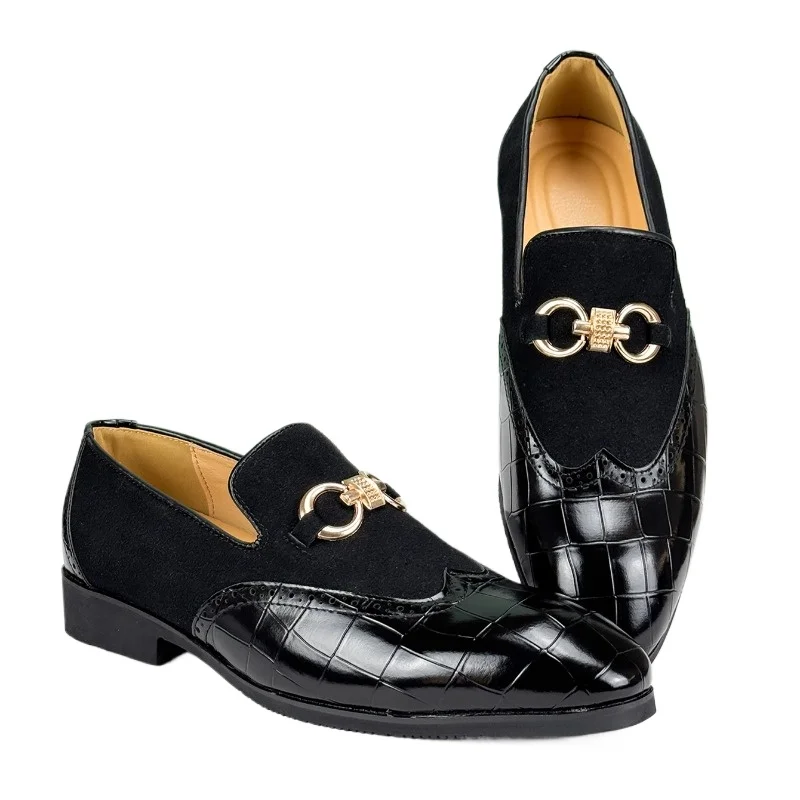 Oxford Loafers Pointed Toe Breathable Non-Slip Business Dress Wedding Office Green Shoe Men's Formal Leather Shoes British Style
Oxford Loafers Pointed Toe Breathable Non-Slip Business Dress Wedding Office Green Shoe Men's Formal Leather Shoes British Style