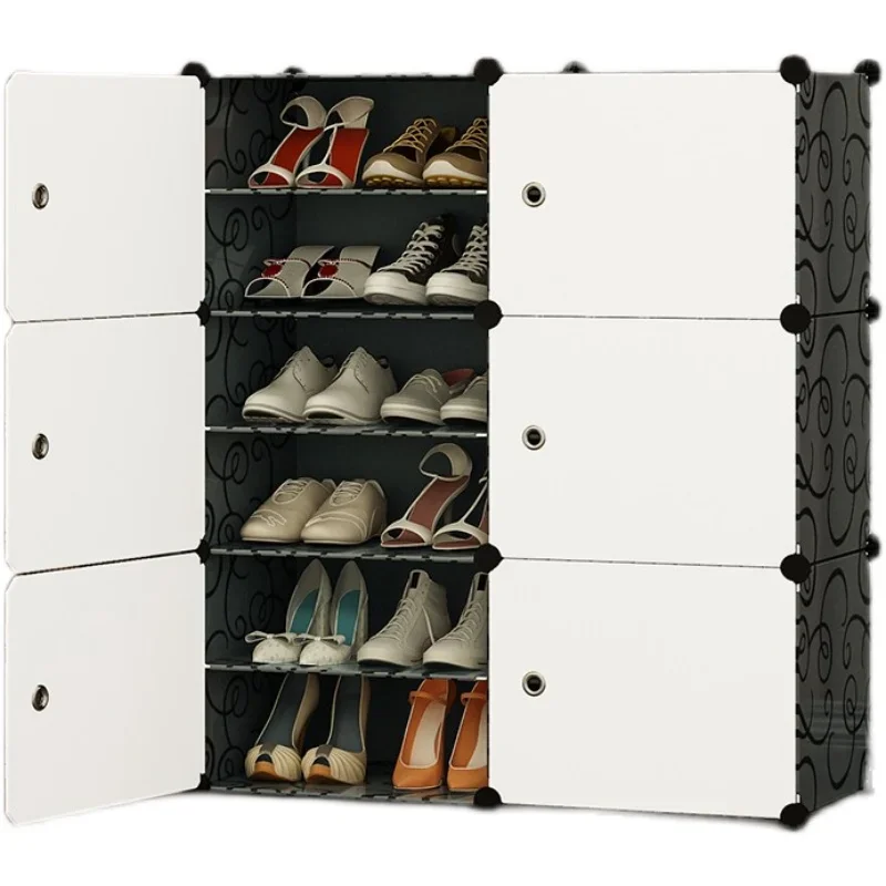 Multi layer large capacity free combination simple shoe cabinet for storing household economical plastic shoe racks
Multi layer large capacity free combination simple shoe cabinet for storing household economical plastic shoe racks