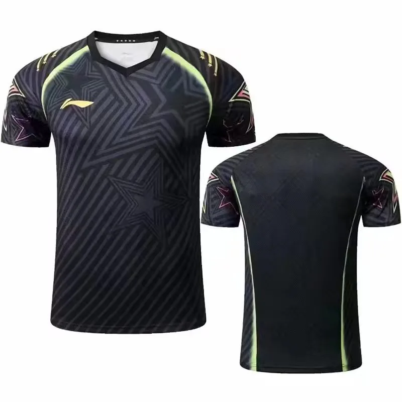 Customized a set of LN badminton T-shirt men's and women's tennis clothing half sleeve breathable quick drying can print LOGO
Customized a set of LN badminton T-shirt men's and women's tennis clothing half sleeve breathable quick drying can print LOGO