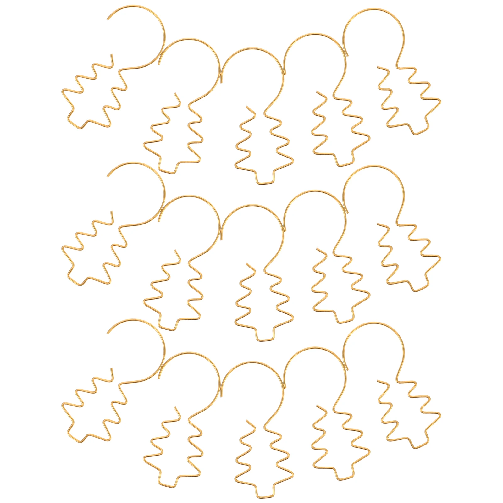 100Pcs Gold Metal Wire Christmas Tree Ornament Hooks Reusable Mini Hooks for Holiday Tree Baubles Garland Decorations
100Pcs Gold Metal Wire Christmas Tree Ornament Hooks Reusable Mini Hooks for Holiday Tree Baubles Garland Decorations