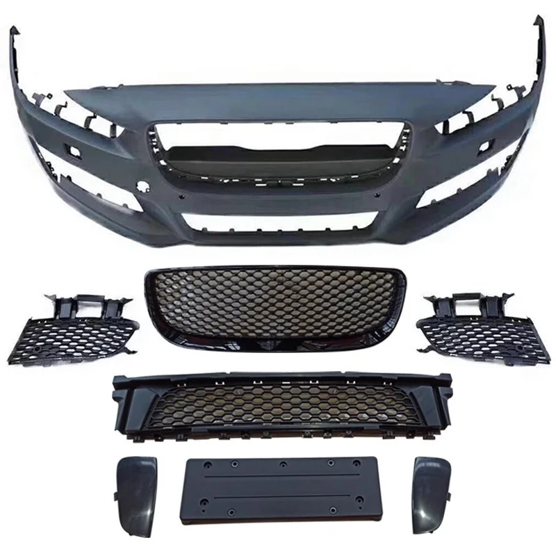 Front bumper assembly for jaguar XEL XEX modified XES front surround grille Mask Body kit Car accessories
Front bumper assembly for jaguar XEL XEX modified XES front surround grille Mask Body kit Car accessories