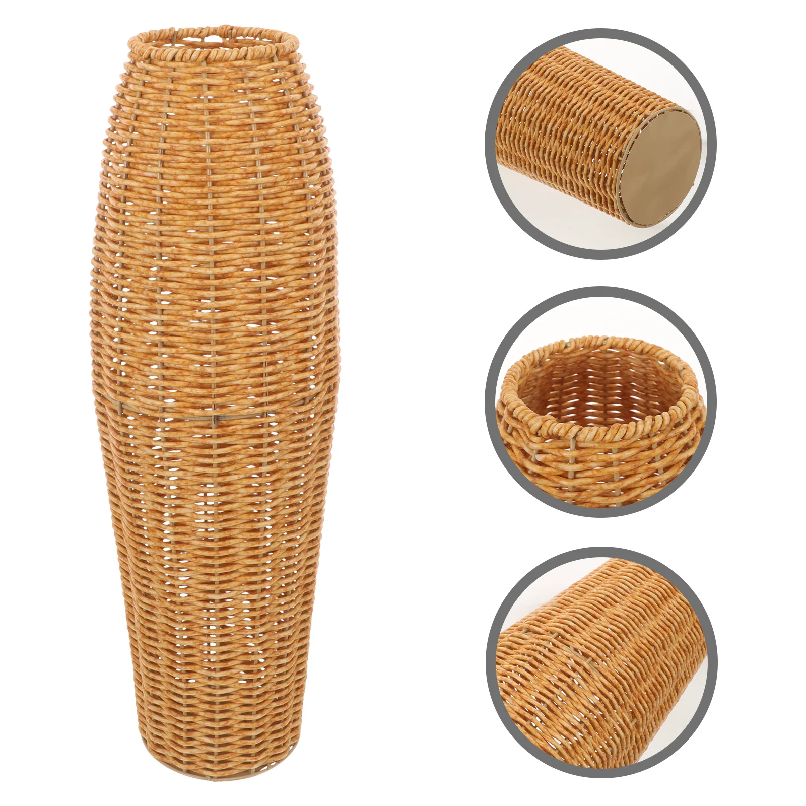 Hydroponic Vase Wedding Flower Plastic Vases Household Desktop Adornment Imitation Rattan Office
Hydroponic Vase Wedding Flower Plastic Vases Household Desktop Adornment Imitation Rattan Office