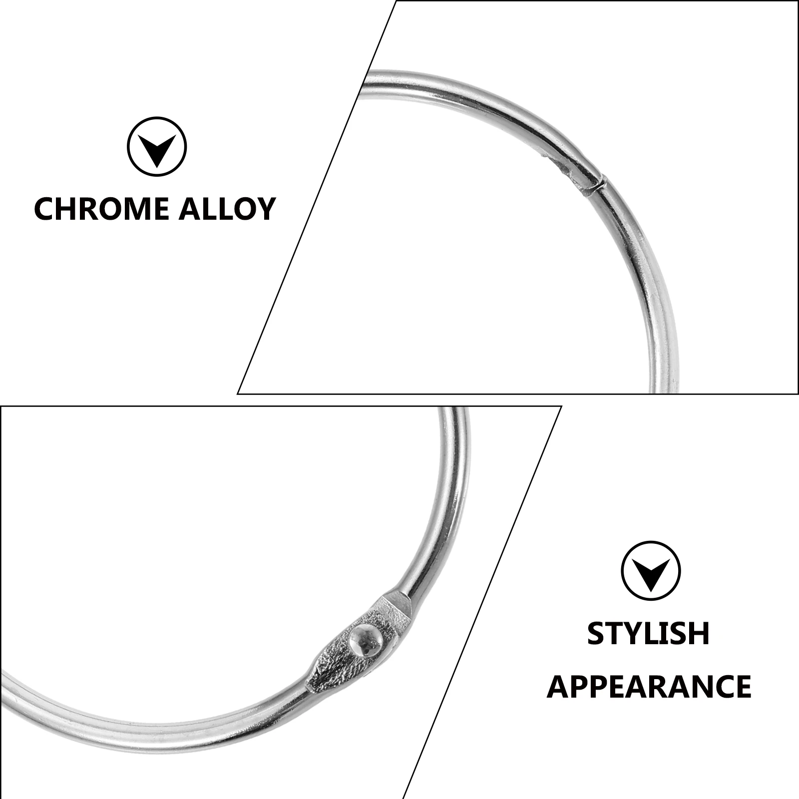 12 Pcs Burrito Metal Shower Curtain Hanging Ring Rings Modern Hooks Alloy Chrome Plating
12 Pcs Burrito Metal Shower Curtain Hanging Ring Rings Modern Hooks Alloy Chrome Plating