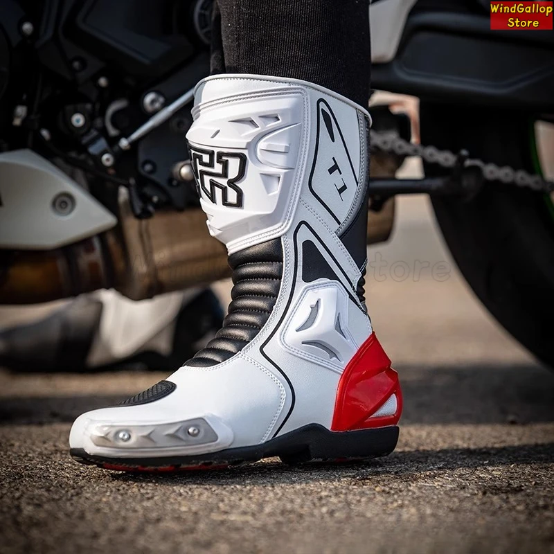 Motorcycle riding boots anti slip and wear-resistant suitable motorcycle road shoes anti fall motorcycle travel riding shoes
Motorcycle riding boots anti slip and wear-resistant suitable motorcycle road shoes anti fall motorcycle travel riding shoes
