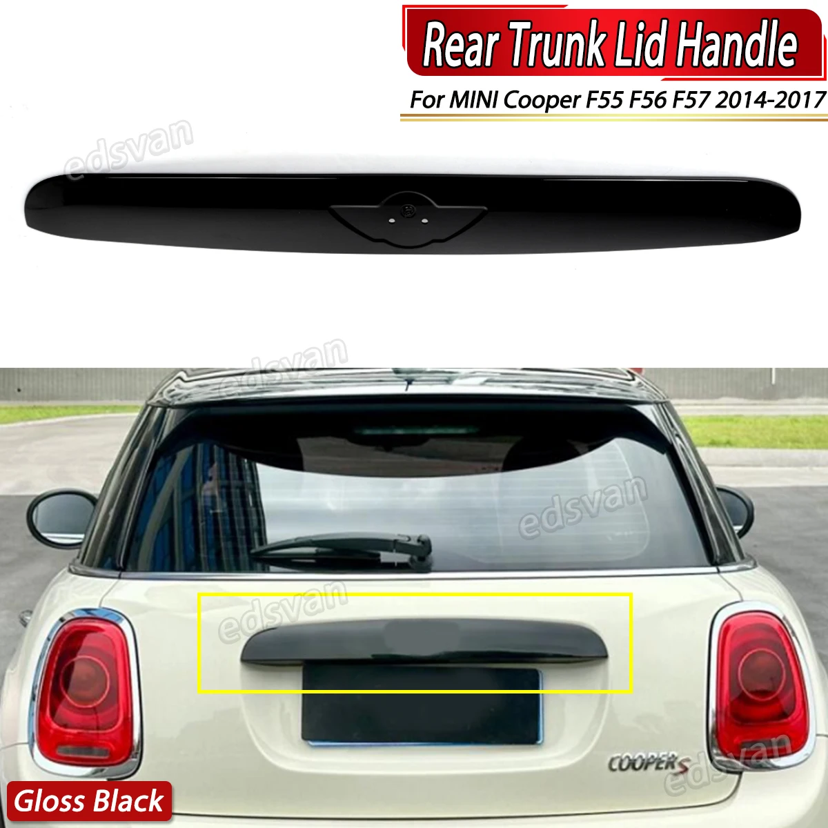 Tailgate Trim For BMW Mini Cooper R55 R56 R57 2007 2008 2009-2015 Rear Hatch Trunk Hatch Handle Lid 51132753603 51132753602
Tailgate Trim For BMW Mini Cooper R55 R56 R57 2007 2008 2009-2015 Rear Hatch Trunk Hatch Handle Lid 51132753603 51132753602