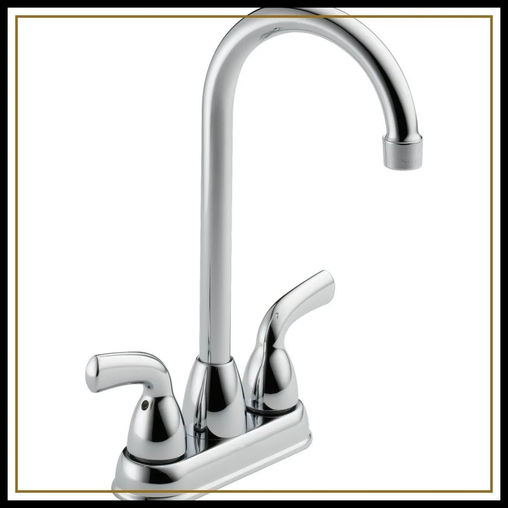 Foundations Two Handle Bar/Prep Faucet - Commercial Kitchen Sink Faucet with Swivel Spout
Foundations Two Handle Bar/Prep Faucet - Commercial Kitchen Sink Faucet with Swivel Spout