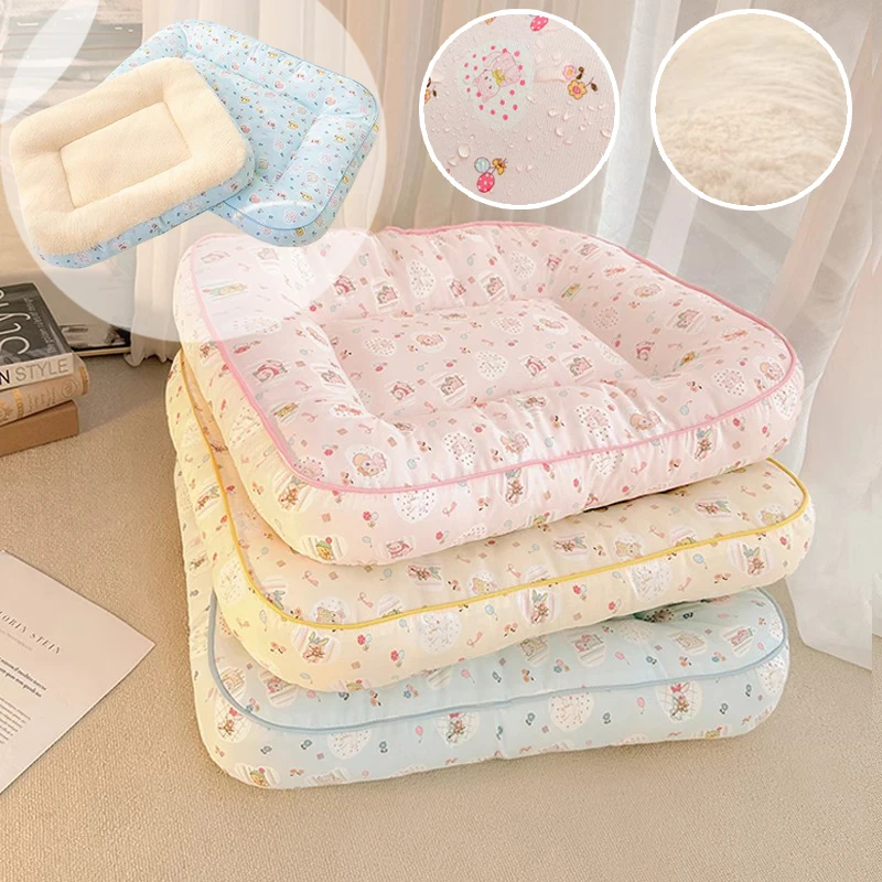 Newest Soft Pet Bed Sofa Style Double Sided Warm Fluffy All Season Cushion Korean Style for Puppy S/M/L Dog Cat Pet Bed Supplies
Newest Soft Pet Bed Sofa Style Double Sided Warm Fluffy All Season Cushion Korean Style for Puppy S/M/L Dog Cat Pet Bed Supplies