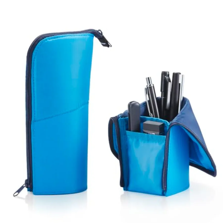Pencil Case Pouch, Neo Critz Standing Pen Pouch Bag, Foldable Stand up Pencil Holder Organizer, Small Portable Pencil Box for O
Pencil Case Pouch, Neo Critz Standing Pen Pouch Bag, Foldable Stand up Pencil Holder Organizer, Small Portable Pencil Box for O