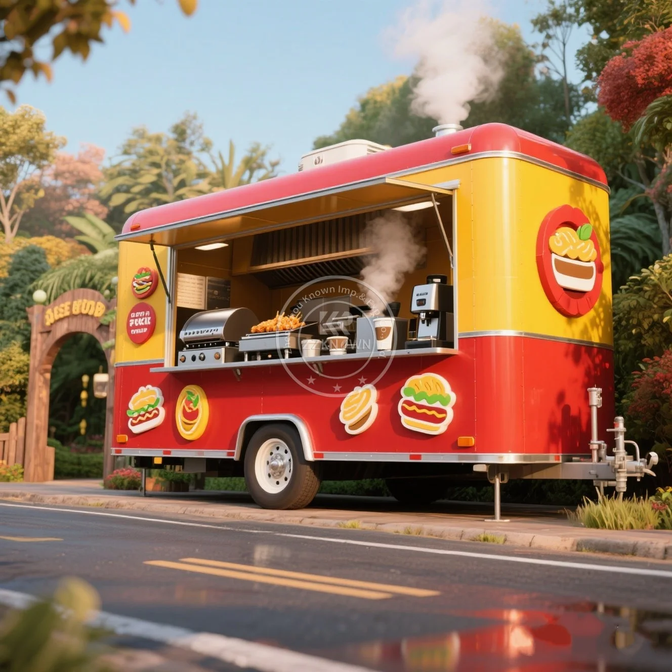 Stainless Steel Mobile Food Trailer Ice Crean Hot Dog Carts Concession Trailer Towable Food Trailer for Sale
Stainless Steel Mobile Food Trailer Ice Crean Hot Dog Carts Concession Trailer Towable Food Trailer for Sale