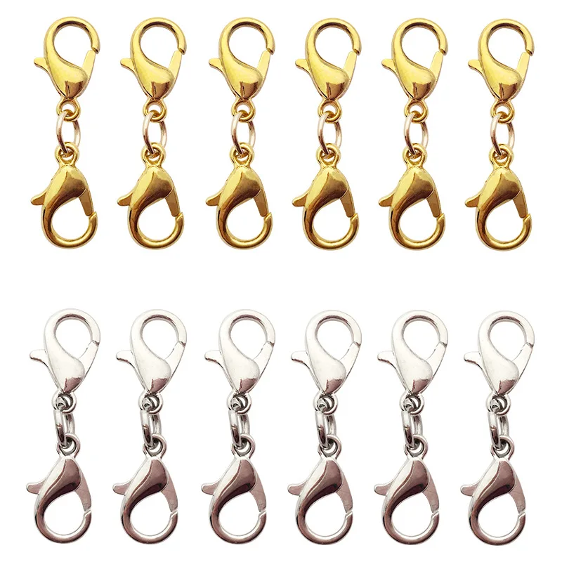 Alloy Double Head Hooks Connecting Lobster Buckle For Jewelry Making Necklace Bracelet Connector DIY Accessories Wholesale Bulk
Alloy Double Head Hooks Connecting Lobster Buckle For Jewelry Making Necklace Bracelet Connector DIY Accessories Wholesale Bulk