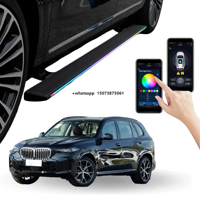 Aluminum Alloy Electric Running Board with Led Light for X5 2023 Retractable Power Side Steps
Aluminum Alloy Electric Running Board with Led Light for X5 2023 Retractable Power Side Steps