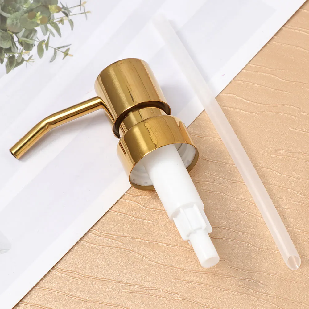 2 Pcs Plating Pump Head Dispenser Ergonomic for Shampoo Lotion Stainless Steel Golden Bottle Bathroom Kitchen Accessories
2 Pcs Plating Pump Head Dispenser Ergonomic for Shampoo Lotion Stainless Steel Golden Bottle Bathroom Kitchen Accessories
