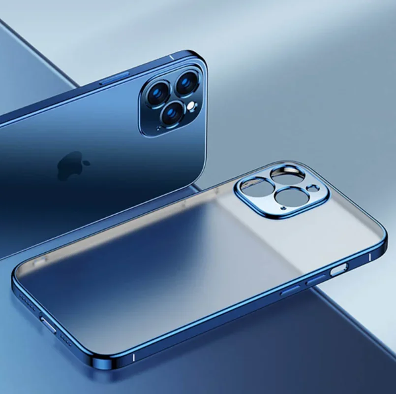 Plating Frame Transparent Phone Case For iPhone 15 14 13 12 Mini 11 Pro XS Max XR X SE 2022 2020 8 7 Plus Clear Soft TPU Cover
Plating Frame Transparent Phone Case For iPhone 15 14 13 12 Mini 11 Pro XS Max XR X SE 2022 2020 8 7 Plus Clear Soft TPU Cover