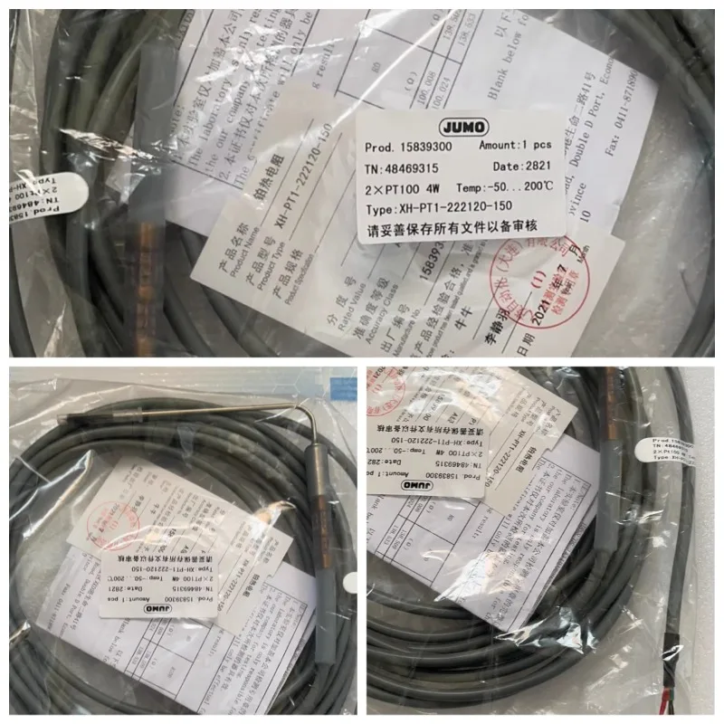 Kumao JUMO Grey Elbow Temperature Probe XH-PT1-222120-150
Kumao JUMO Grey Elbow Temperature Probe XH-PT1-222120-150