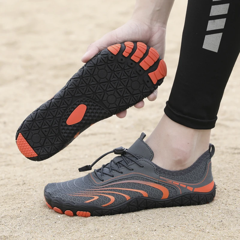 Grey Water Shoes Quick Dry Non-Slip Aqua Shoes Lightweight Barefoot Beach Sneakers for Men And Women for Swimming Surfing Hiking
Grey Water Shoes Quick Dry Non-Slip Aqua Shoes Lightweight Barefoot Beach Sneakers for Men And Women for Swimming Surfing Hiking