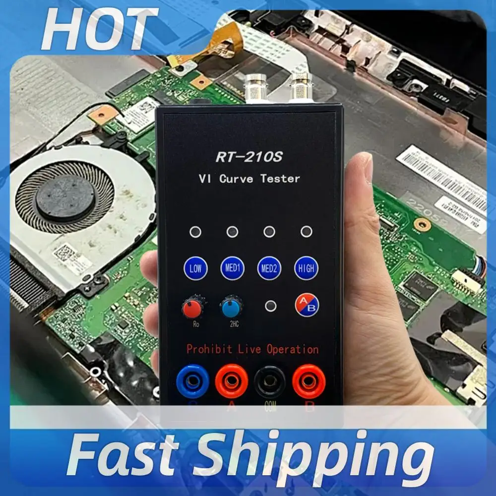 VI Curve Tester Dual Channel Simultaneous Display Circuit Board Test Repair Tool Circuit Board Test Device 4 Gear Frequency
VI Curve Tester Dual Channel Simultaneous Display Circuit Board Test Repair Tool Circuit Board Test Device 4 Gear Frequency