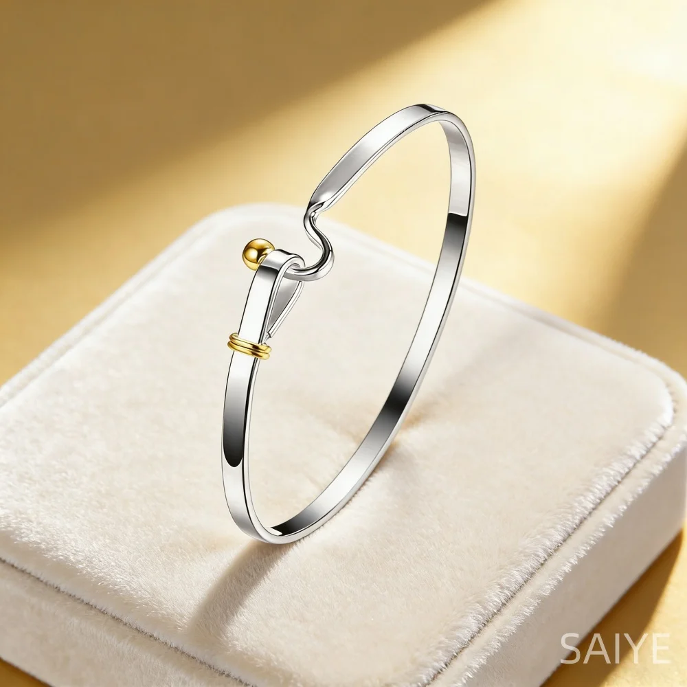 925 Sterling Silver Bracelet Small Design Sense of Color Bracelet Ladies Light Luxury Hand Jewelry Birthday Gift
925 Sterling Silver Bracelet Small Design Sense of Color Bracelet Ladies Light Luxury Hand Jewelry Birthday Gift