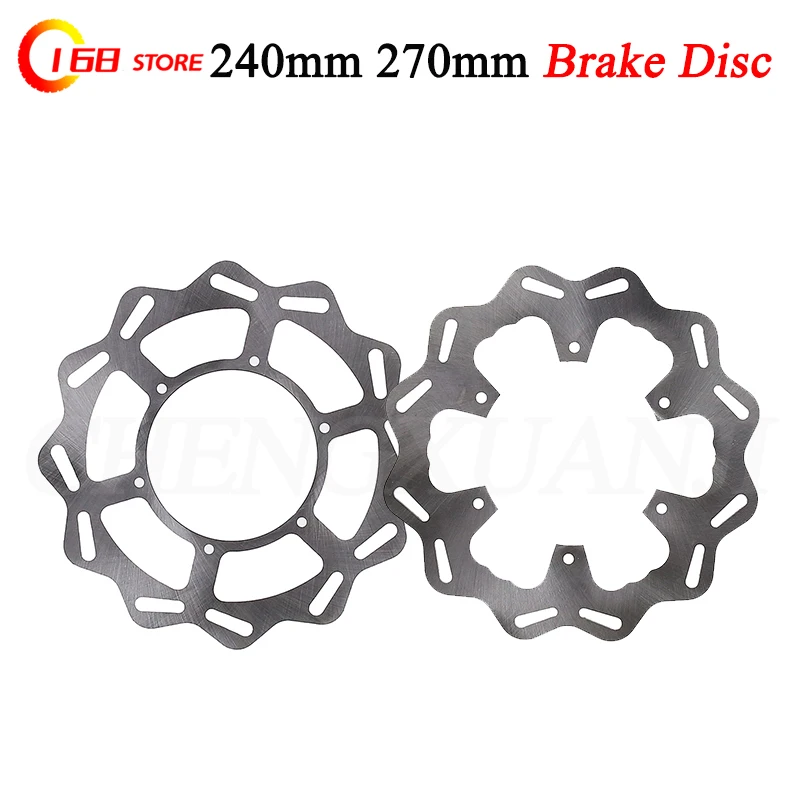 240mm 270mm Front Rear Brake Disc Rotor For KX125 KX250 KX250F KX450F KLX450R KX 125 250 250F 450F 2006-2021 KLX 450R
240mm 270mm Front Rear Brake Disc Rotor For KX125 KX250 KX250F KX450F KLX450R KX 125 250 250F 450F 2006-2021 KLX 450R
