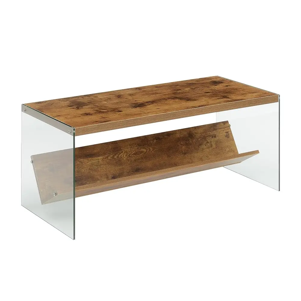 Free ShippingSoHo Glass Coffee Table 40\ - Modern Living Room Table with Storage Shelf, Contemporary Coffee Table for Family Roo
Free ShippingSoHo Glass Coffee Table 40\ - Modern Living Room Table with Storage Shelf, Contemporary Coffee Table for Family Roo