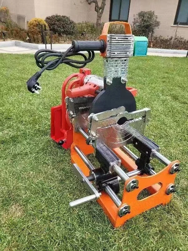 machine Siphon same layer drainage butt welding machine Manual thin pipe bracket PE hot melt butt welding machine