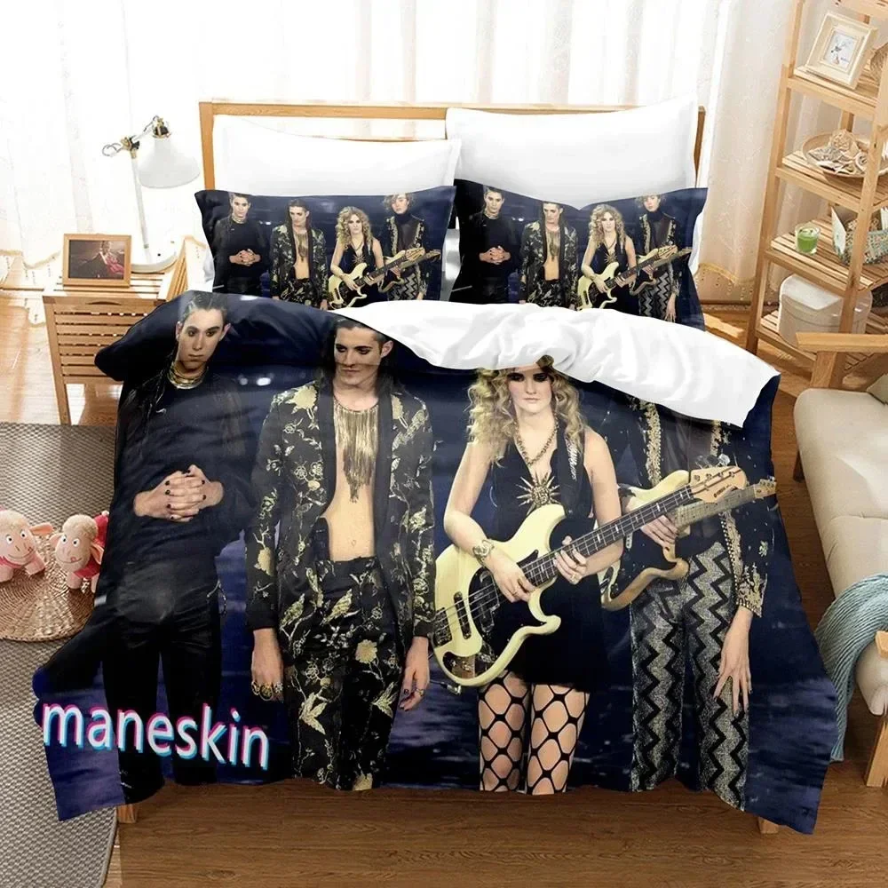 Maneskin 3D NEW Duvet Cover Pillowcase Bedding Set Adult Boy Girl Bedroom Decoration Children Single Double Large
Maneskin 3D NEW Duvet Cover Pillowcase Bedding Set Adult Boy Girl Bedroom Decoration Children Single Double Large