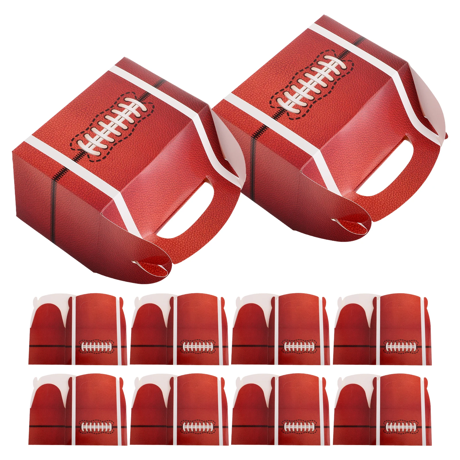 50pcs Football Party Supplies Sports Theme Favor Boxes Candy Holders Large Capacity Wedding Baby Shower Decorations Snack Trays
50pcs Football Party Supplies Sports Theme Favor Boxes Candy Holders Large Capacity Wedding Baby Shower Decorations Snack Trays