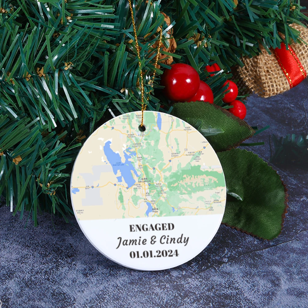 Карта на заказ, подарок на помолвку для пары, рождественское керамическое украшение для него, персонализированный подарок на свадьбу, годовщину, сувенир
Карта на заказ, подарок на помолвку для пары, рождественское керамическое украшение для него, персонализированный подарок на свадьбу, годовщину, сувенир