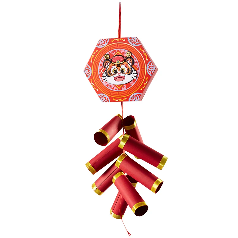 *Chinese Spring Festival New Year gift toys handmade DIY 2025 Year of the Snake Lantern paper firecrackers decorative pendant
*Chinese Spring Festival New Year gift toys handmade DIY 2025 Year of the Snake Lantern paper firecrackers decorative pendant