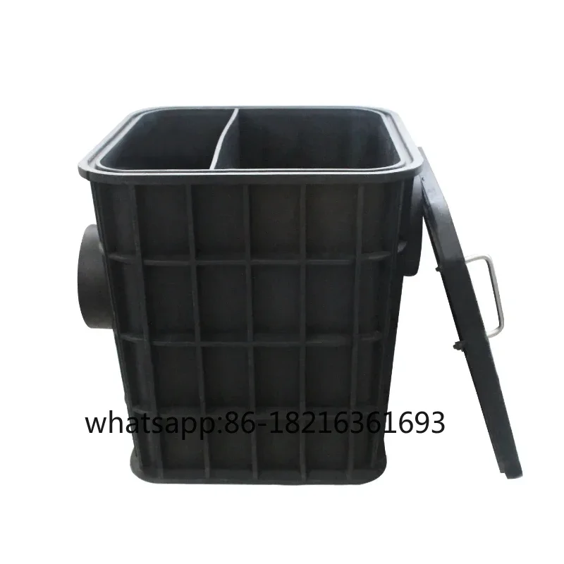 plastic Grease trap kitchen interceptor wastewater treatment factory restaurant wastewater tool oil wastewater seperator
plastic Grease trap kitchen interceptor wastewater treatment factory restaurant wastewater tool oil wastewater seperator