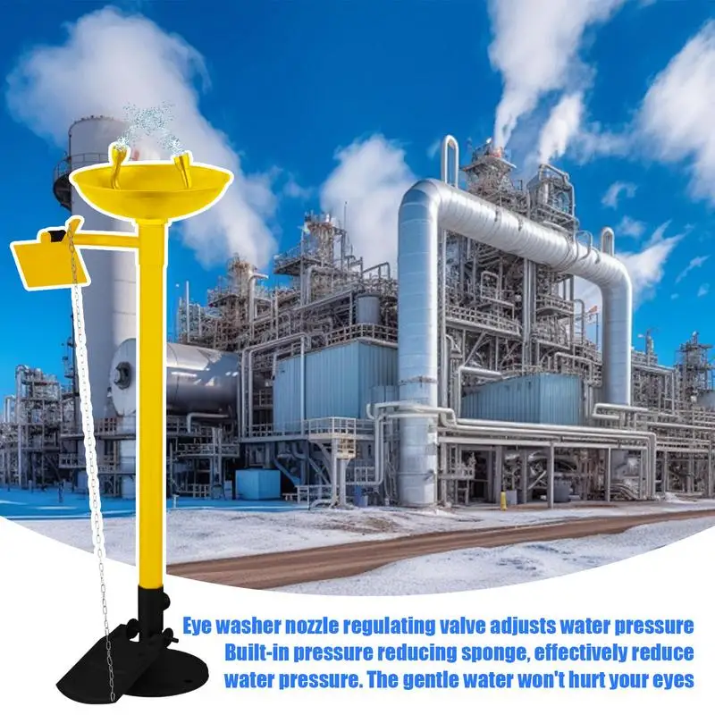 Eye Washing Station Eye Flush Kit Eye Washing Station Hands-Free Adjustable Wash Unit Eye Wash Unit Kit For Factory & Hospital
Eye Washing Station Eye Flush Kit Eye Washing Station Hands-Free Adjustable Wash Unit Eye Wash Unit Kit For Factory & Hospital