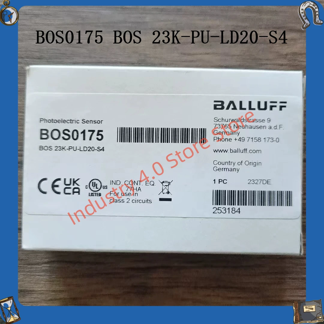 Brand New BOS0175 BOS 23K-PU-LD20-S4 Sensor
Brand New BOS0175 BOS 23K-PU-LD20-S4 Sensor