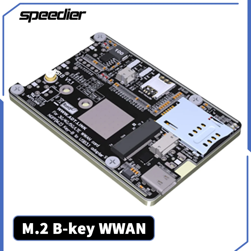 M.2 B-key To USB Type-C 4G Module LTE 5G Card Slot Gen2x1 Interface Adapter Board Card Support 2230/3042/3052 WS18
M.2 B-key To USB Type-C 4G Module LTE 5G Card Slot Gen2x1 Interface Adapter Board Card Support 2230/3042/3052 WS18