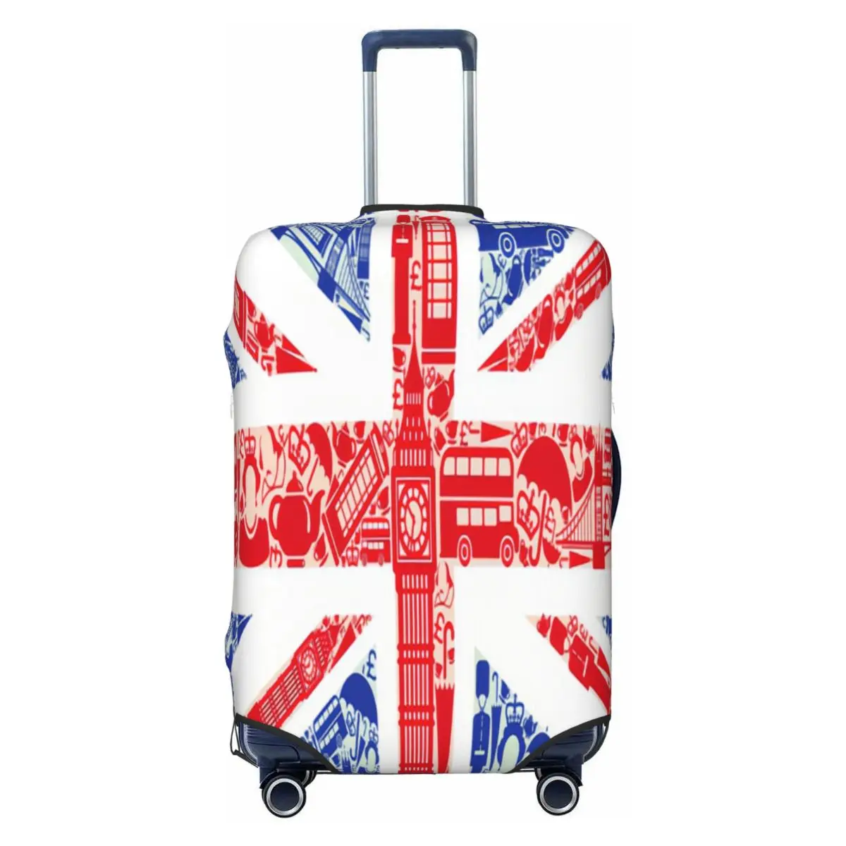 Custom British Union Flag Luggage Cover Protector Cute The Union Jack Travel Suitcase Protective Cover for 18-32 Inch
Custom British Union Flag Luggage Cover Protector Cute The Union Jack Travel Suitcase Protective Cover for 18-32 Inch