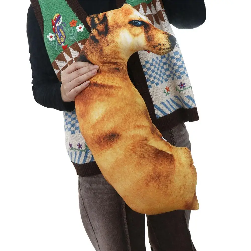 Cute 3D Lifelike Animal Throw Pillow Plush Creative Dog Pillow Soft Cushion Home
Cute 3D Lifelike Animal Throw Pillow Plush Creative Dog Pillow Soft Cushion Home
