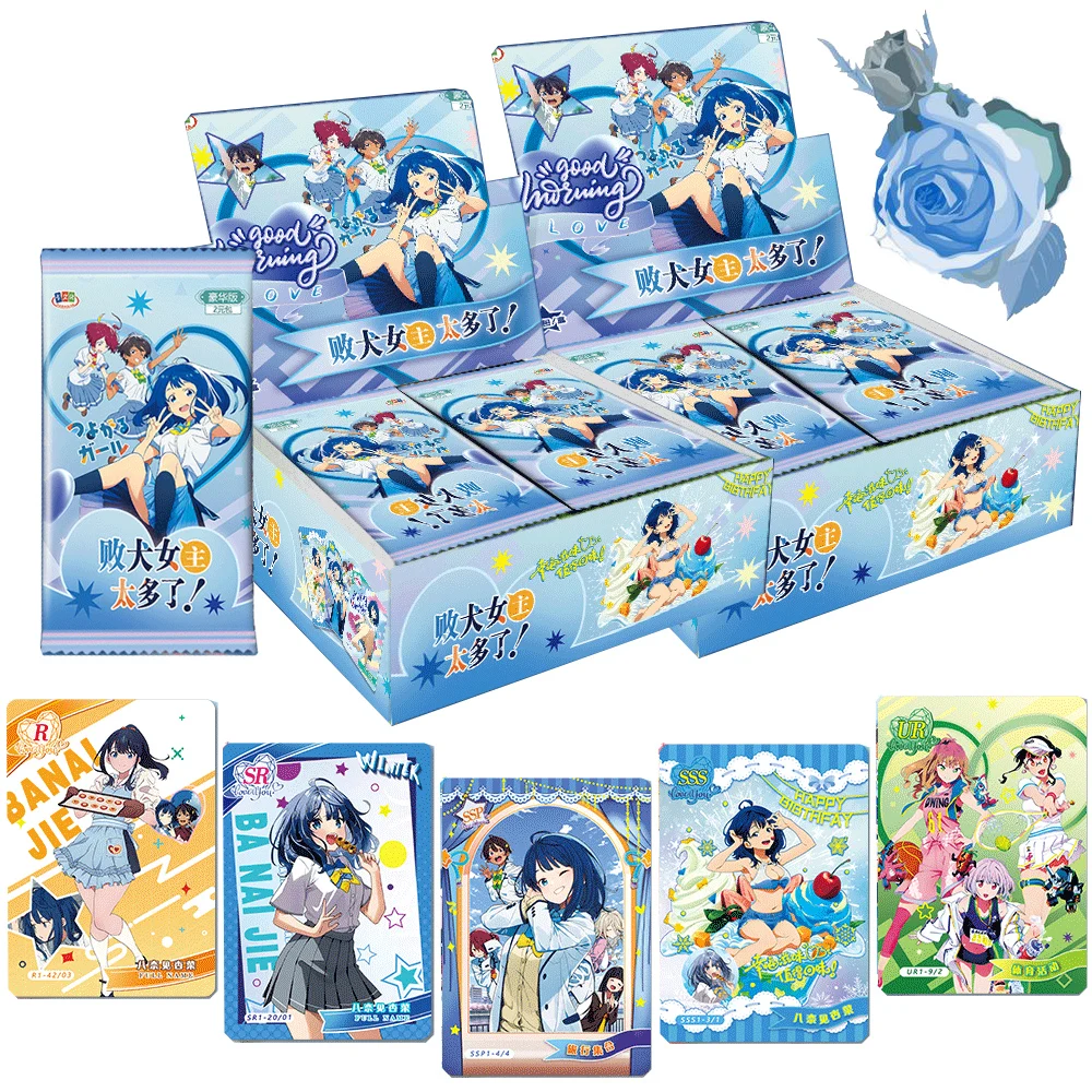 Japanese Anime Collection Cards Easy Healing Youth Comedy Limited Cards Holiday Surprise Gifts for Boys and Girls Hobbies Toys
Japanese Anime Collection Cards Easy Healing Youth Comedy Limited Cards Holiday Surprise Gifts for Boys and Girls Hobbies Toys
