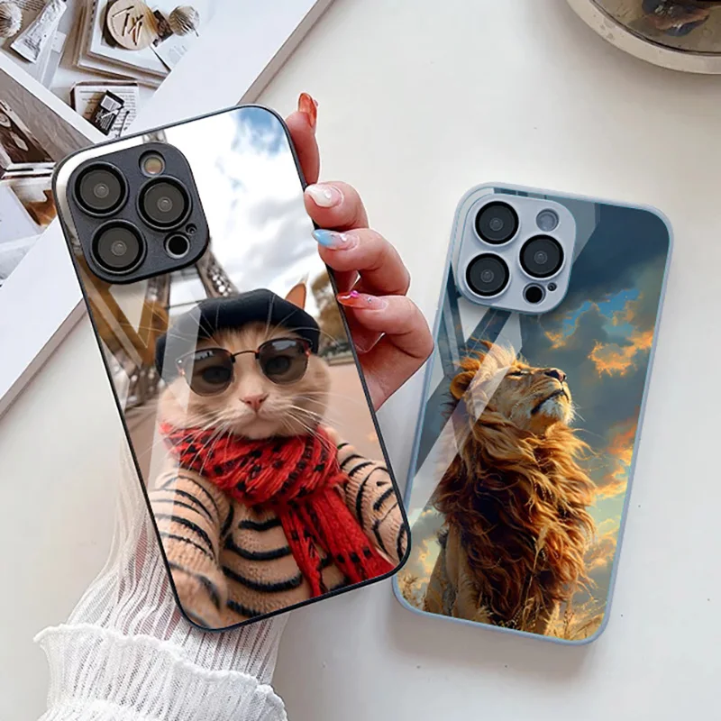 Tempered Glass Case For iPhone 13 Funda iPhone 11 14 15 Pro Max 12 XR 7 8 Plus X Xs 13pro 15pro 13promax Animal Shockproof Cover
Tempered Glass Case For iPhone 13 Funda iPhone 11 14 15 Pro Max 12 XR 7 8 Plus X Xs 13pro 15pro 13promax Animal Shockproof Cover