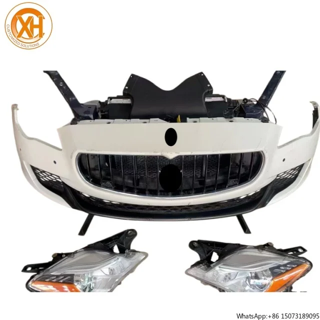 Compatible with 2013-2023 Quattroporte Front Bumper Headlamp Radiator Fan Hood Fender Second Hand Parts
Compatible with 2013-2023 Quattroporte Front Bumper Headlamp Radiator Fan Hood Fender Second Hand Parts
