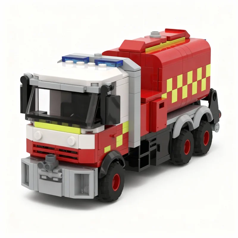 367pcs MOC Cab Over Bulk Water Carrier City Fire Model Building Blocks Construction Toy Christmas Gifts DIY Creative Idea Brick
367pcs MOC Cab Over Bulk Water Carrier City Fire Model Building Blocks Construction Toy Christmas Gifts DIY Creative Idea Brick