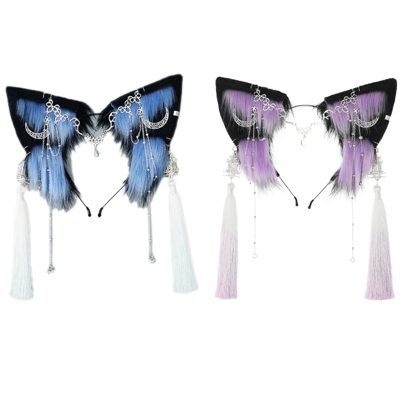 MXMB Furry Anime Hair Hoop Tassel Pendant Hairband Teens Girl Ancient-Style Headband
MXMB Furry Anime Hair Hoop Tassel Pendant Hairband Teens Girl Ancient-Style Headband