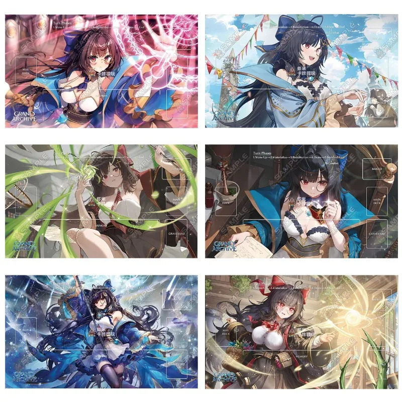 Grand Archive Series 600x350mm Arisanna Themed Trading Card Playmat Horticounter Card Grid Single Rubber Board Game Mat Toy Gift
Grand Archive Series 600x350mm Arisanna Themed Trading Card Playmat Horticounter Card Grid Single Rubber Board Game Mat Toy Gift