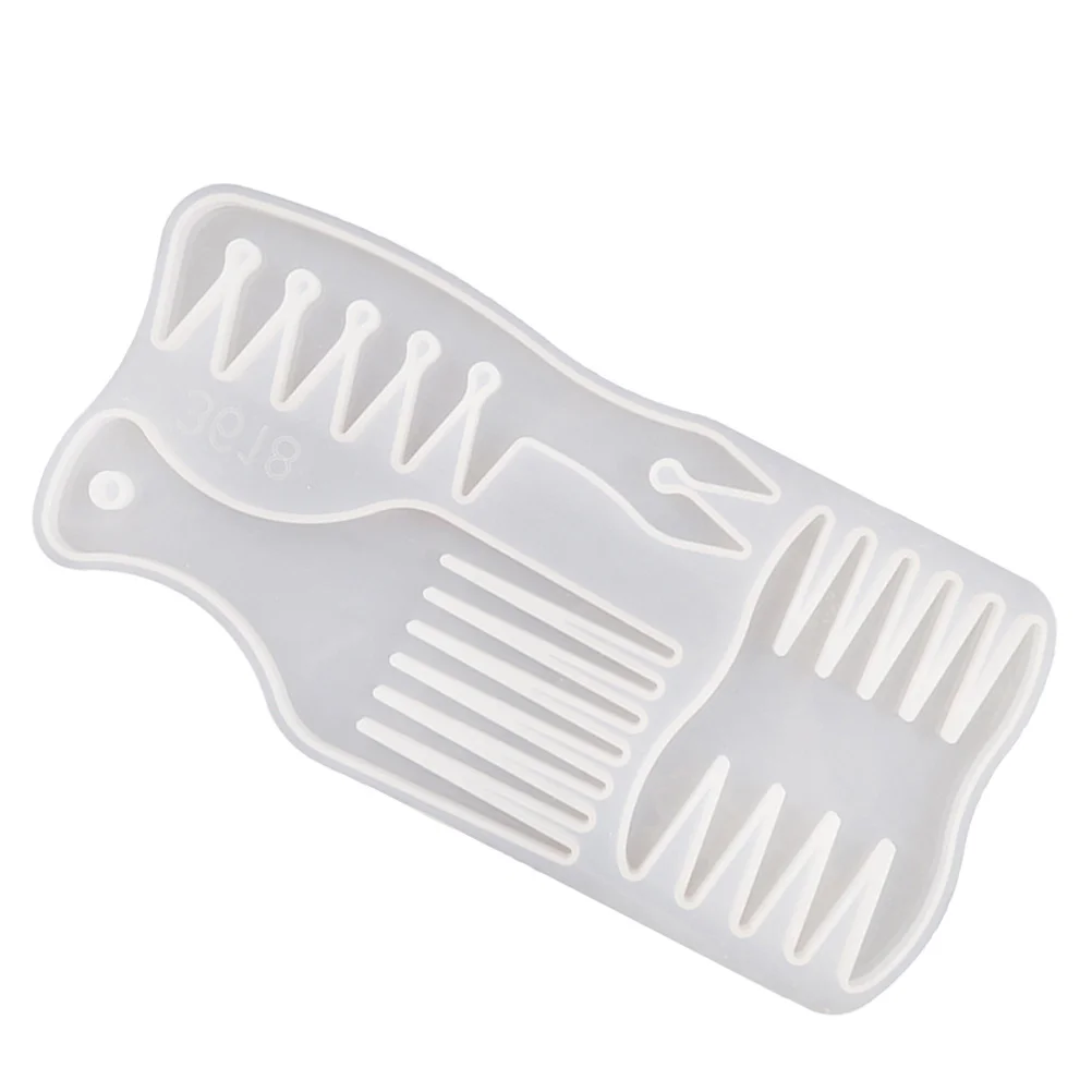 Silicone Comb Mold DIY Craft Making Tool Reusable Flexible Heat Resistant for Epoxy Resin Casting and Hair Brush Creation
Silicone Comb Mold DIY Craft Making Tool Reusable Flexible Heat Resistant for Epoxy Resin Casting and Hair Brush Creation